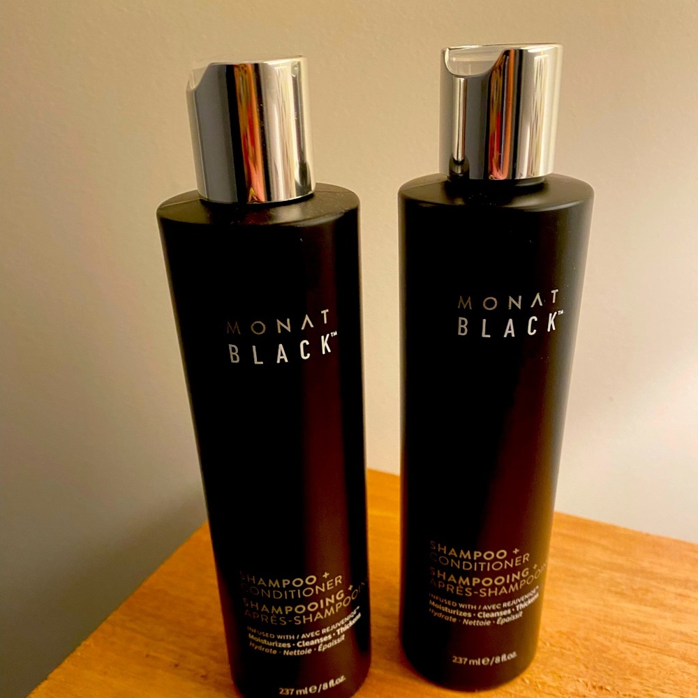 Monat Black Shampoo +Conditioner
